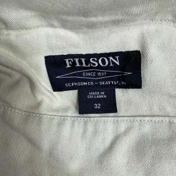 Filson Brown Chinos | Men’s Regular 32 Cotton - Picture 3 of 8